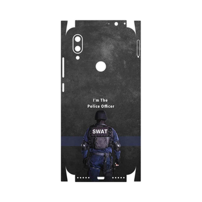 برچسب پوششی ماهوت مدل Police Officer-FullSkin مناسب برای گوشی موبایل شیائومی Redmi 7
