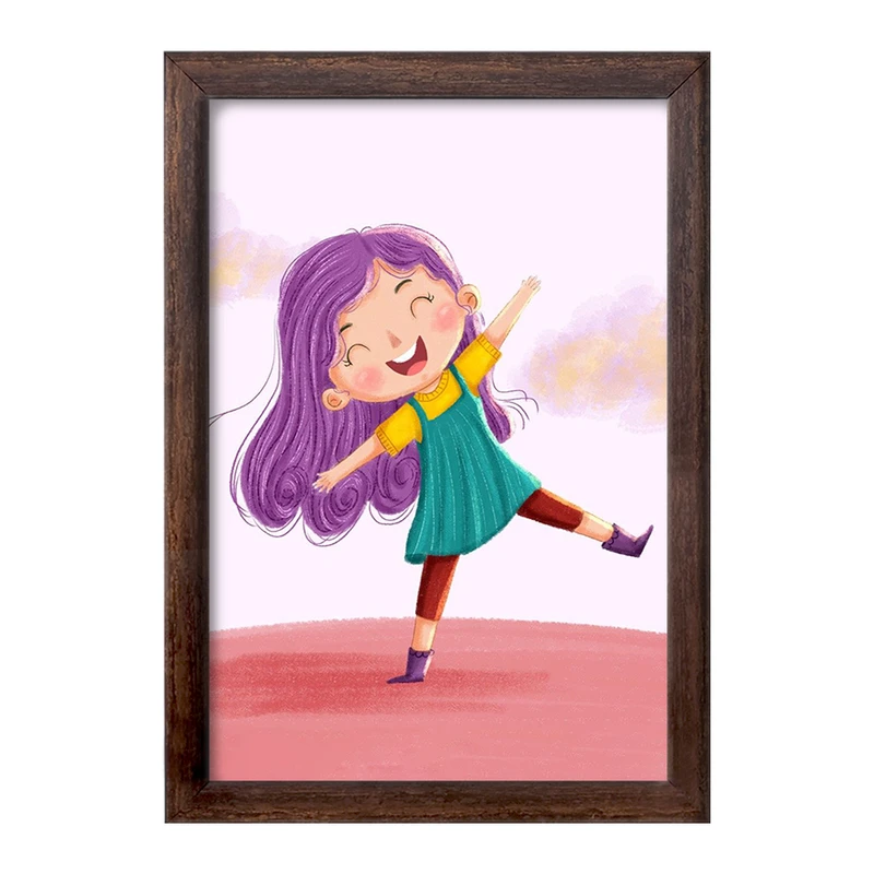 تابلو خندالو طرح دخترانه فانتزی کد 25746