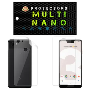Multi Nano X-SFT Screen Protector For Google Pixel 3 XL with back skin