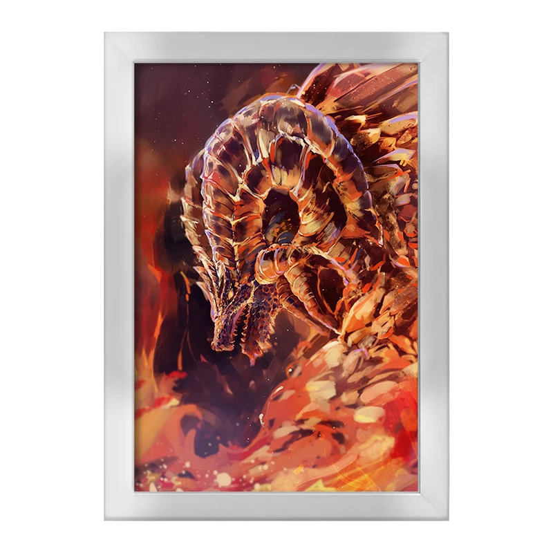 تابلو خندالو طرح بازی شکارچی هیولا (Monster Hunter) کد 33235