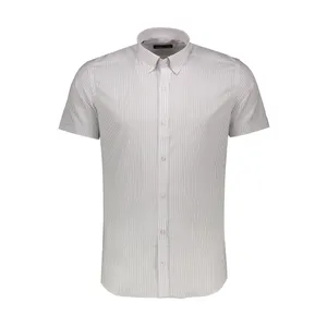 پیراهن آستین کوتاه مردانه کیکی رایکی مدل MBB20006-398