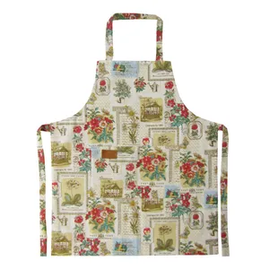 Home and Life Marin Flower and Butterfly Apron
