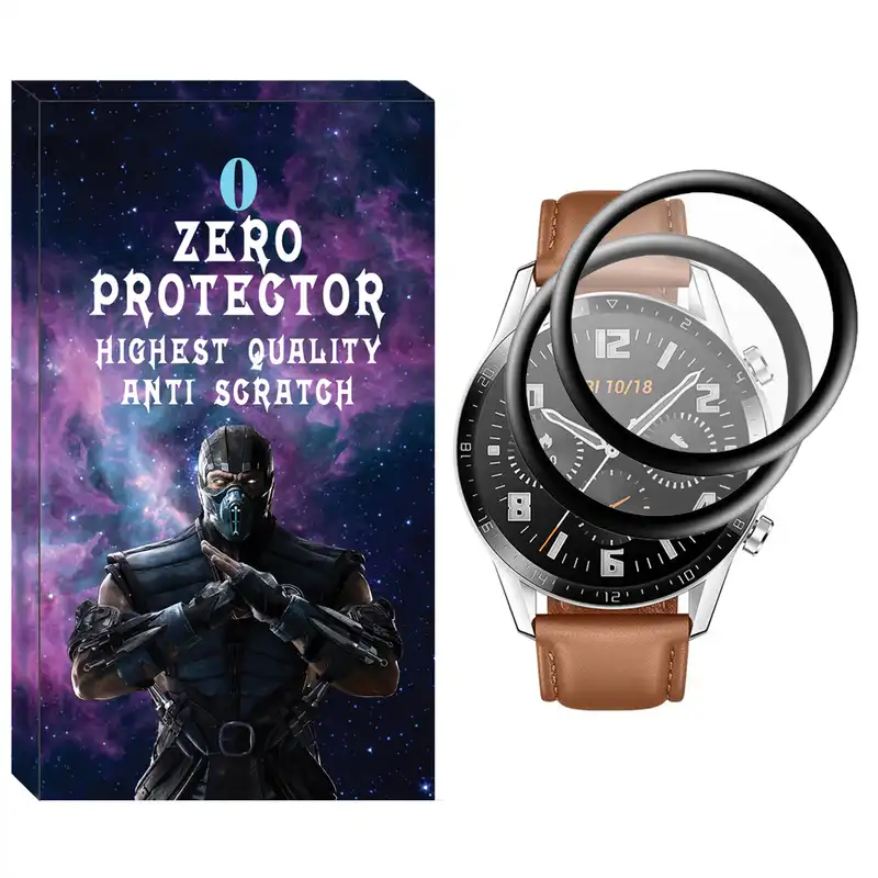 محافظ صفحه نمایش نانو زیرو مدل NZO مناسب برای ساعت هوشمند هوآوی Watch GT 2 46mm بسته دو عددی