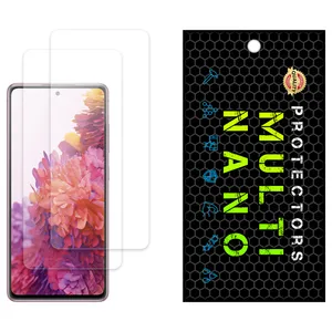 Multi Nano X-S2N Model Transparent Screen Protector Suitable For Samsung Galaxy S20 FE 2022 Mobile Phone Pack Of 2