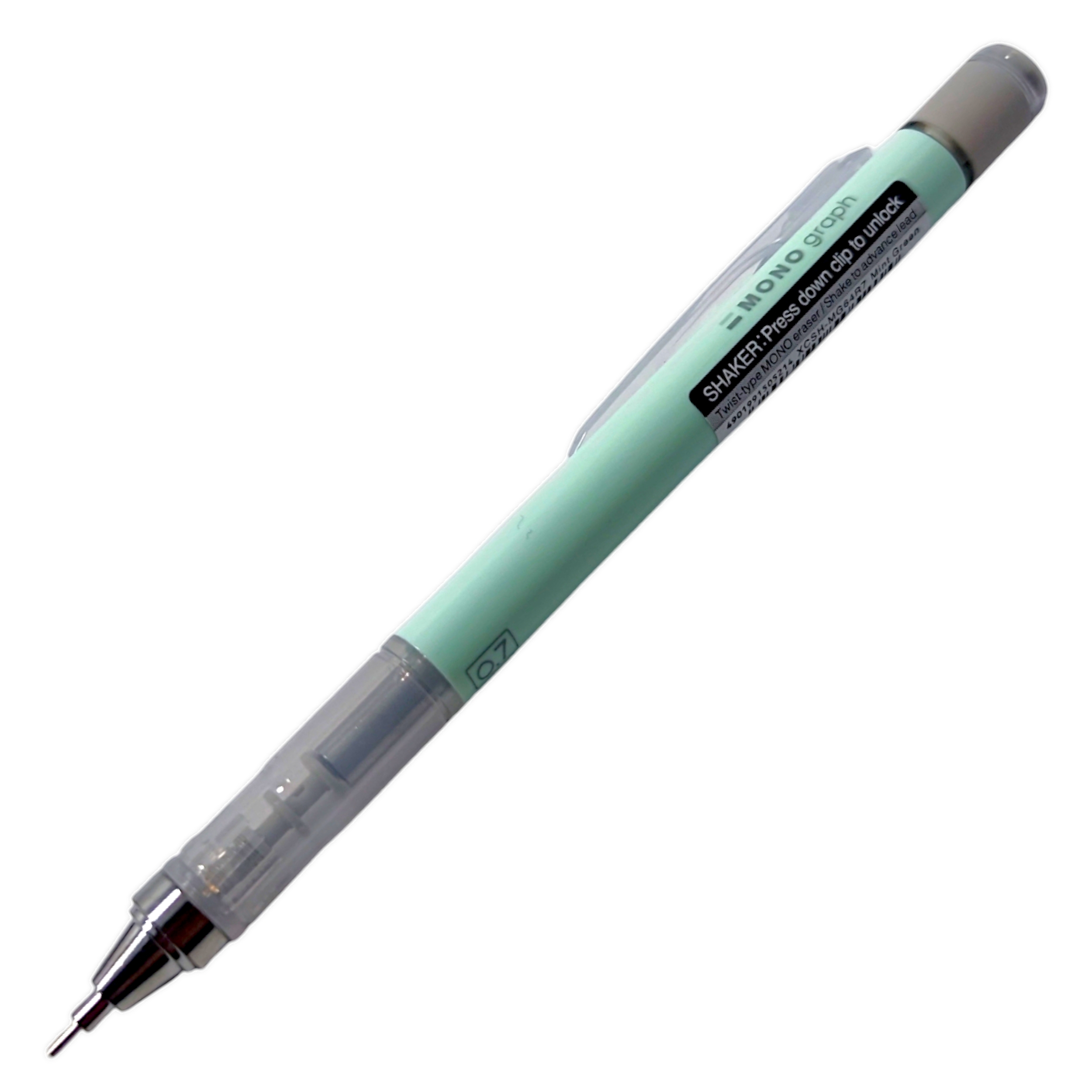 مداد نوکی 0.7 میلی متری تومبو مدل مونوگراف پاستلی شیکر دار کد 839