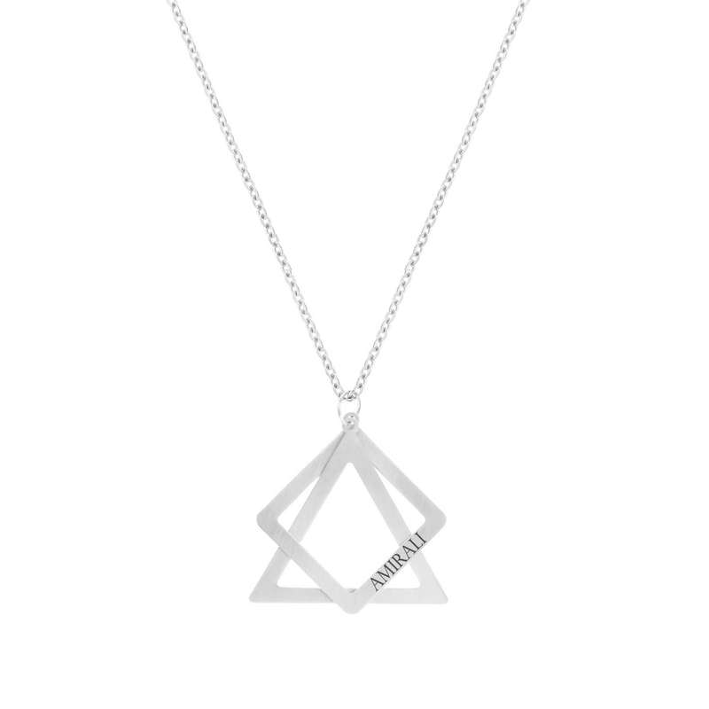 گردنبند نقره مردانه لیردا مدل امیر علی 1011