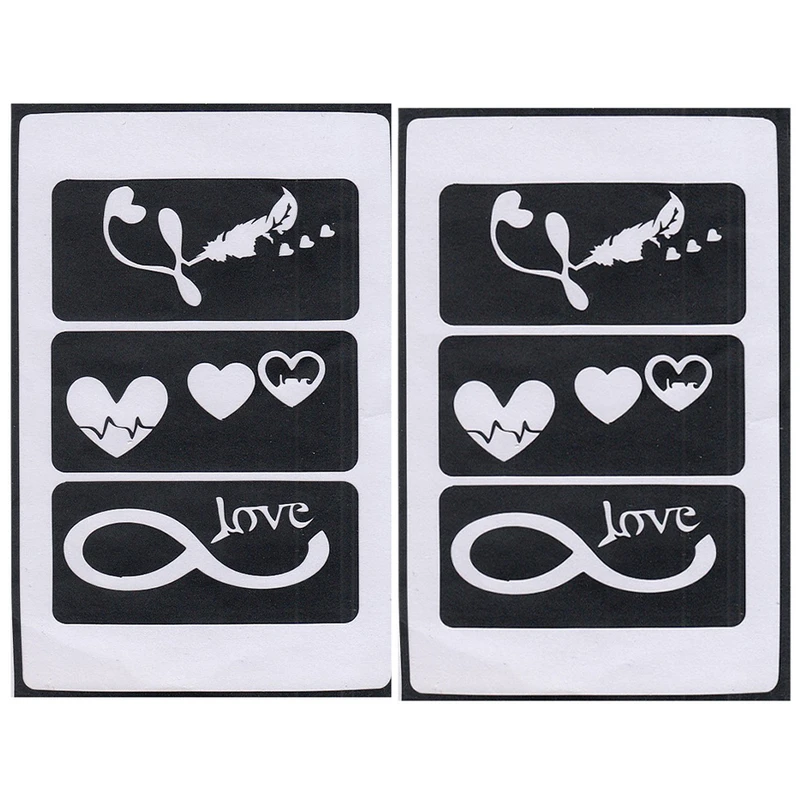 استیکر حنا برانت طرح عشق بسته دو عددی