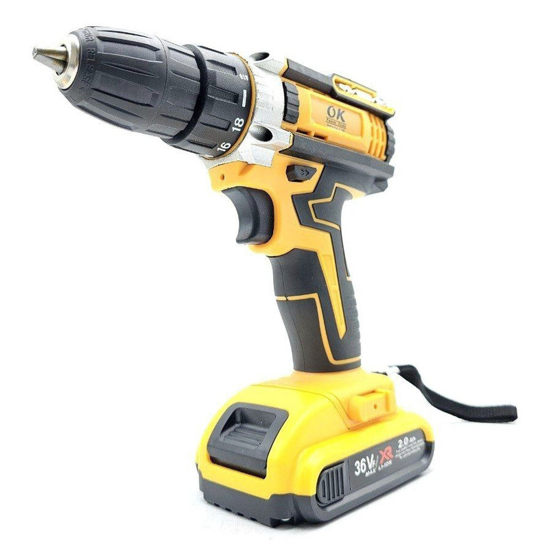 مجموعه 28 عددی دریل پیچ گوشتی شارژی اوکی مدل 36V