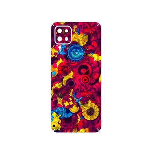 MAHOOT Vector Flower Garden Digital Art Cover Sticker for Samsung Galaxy A12 Nacho