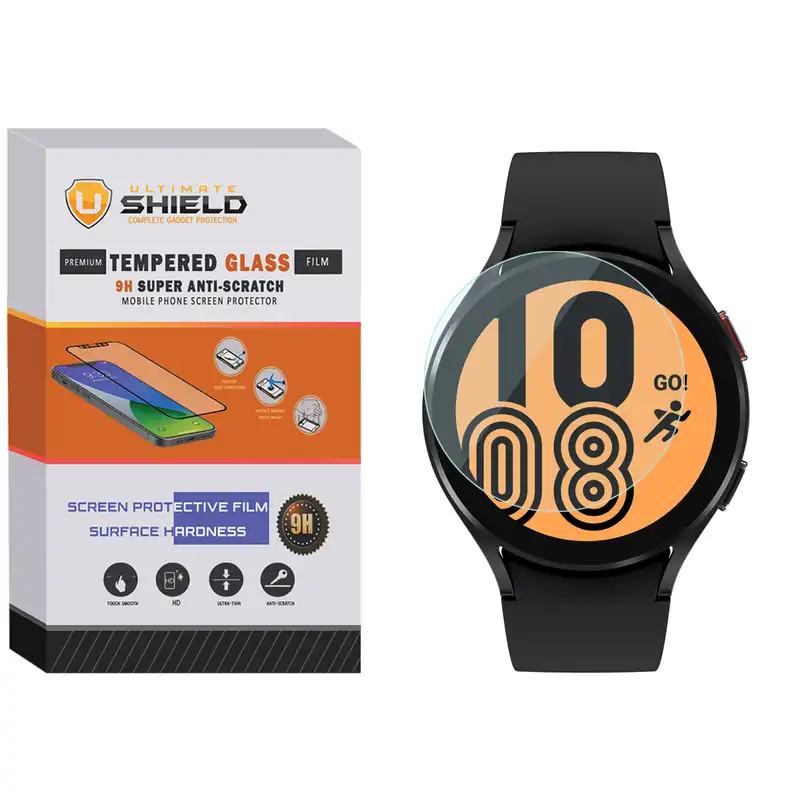 محافظ صفحه نمایش شیشه ای آلتیمیت شیلد مدل SH-UL مناسب برای ساعت هوشمند سامسونگ Galaxy Watch 4 44mm