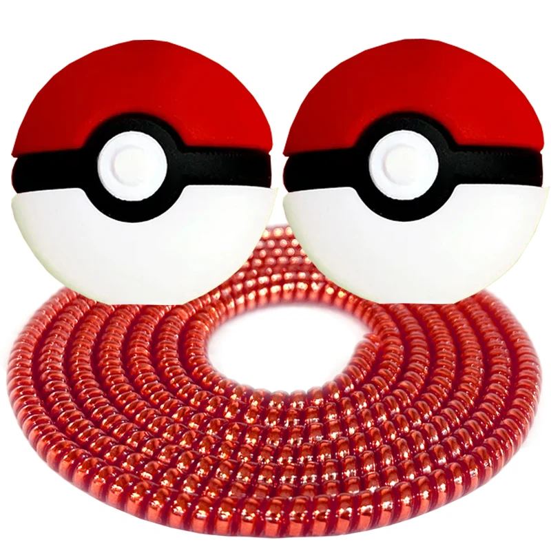 محافظ کابل شارژر و هندزفری رینیکا مدل Pokemon AA 03 مجموعه 3 عددی