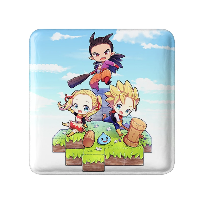 پیکسل خندالو طرح بازی دراگون کوئست (Dragon Quest) مدل مربعی کد 35225