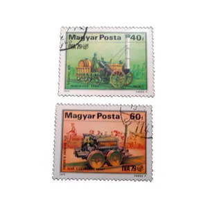 تمبر یادگاری مدل وسایل نقلیه کد bc-2181 مجموعه 2 عددی