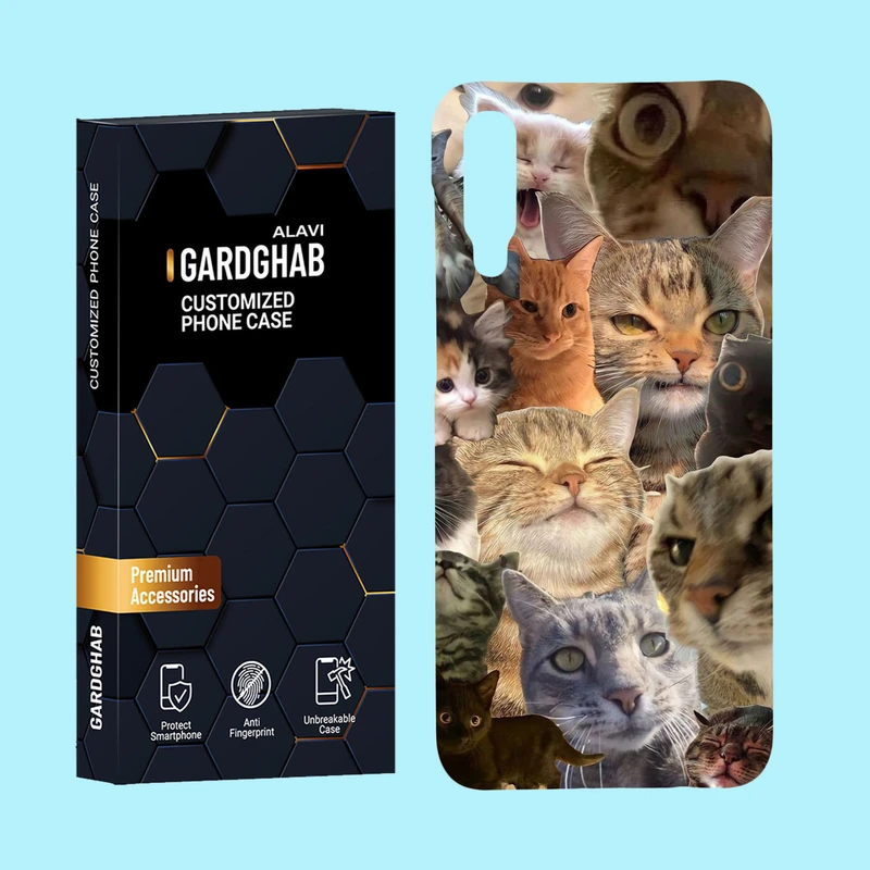 کاور گارد قاب علوی مدل حیوانات مناسب برای گوشی موبایل سامسونگ Galaxy A50 / A50s / A30s