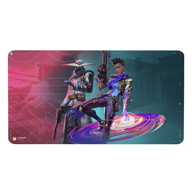 ماوس پد هومرو مدل MX1712 طرح بازی Valorant 