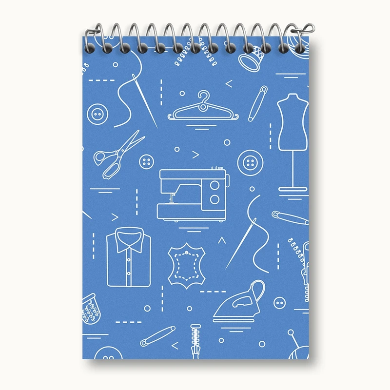 دفتر یادداشت 50 برگ خندالو مدل خیاطی کد N505