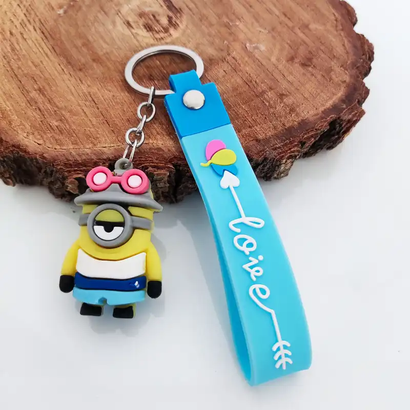 جاکلیدی مدل سیلیکونی طرح مینیون تک چشم و عینک کد DB31