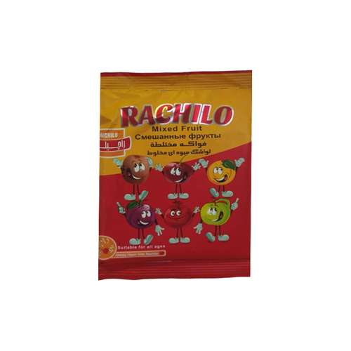 لواشک متالایز راچیلو - 80 گرم بسته 20 عددی