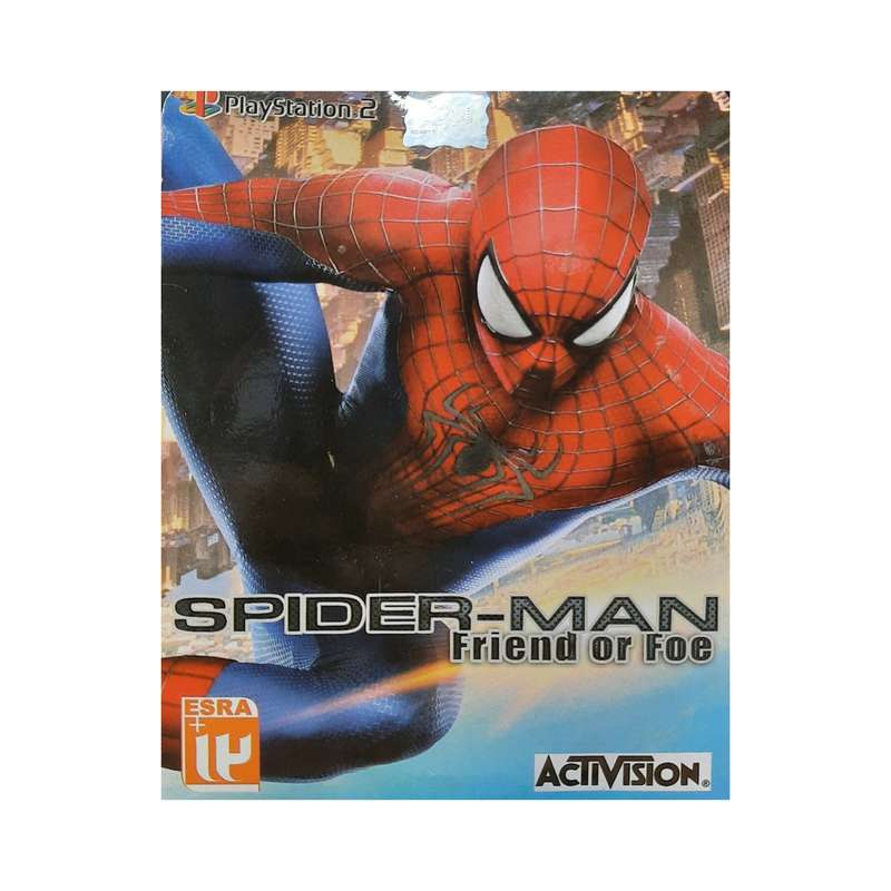 بازی Spider man friend or foe مخصوص ps2 بازی Spider man friend or foe مخصوص ps2