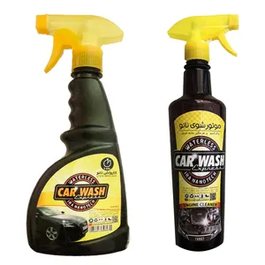 اسپری تمیز کننده بدنه خودرو ایرا مدل Nano Car wash حجم 450 میلی لیتر به همراه اسپری موتور شوی