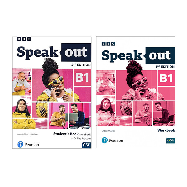 کتاب Speakout B1 3rd Edition اثر جمعی از نویسندگان انتشارات Pearson دو جلدی