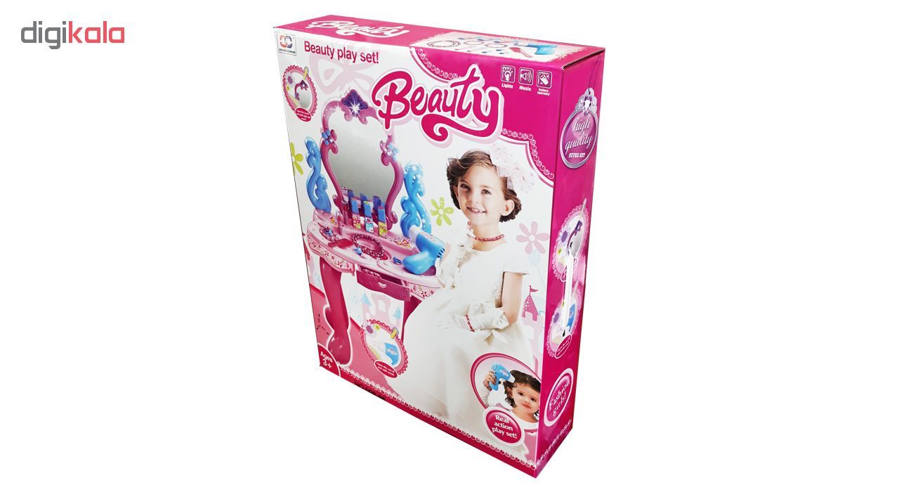 میز آرایش اسباب بازی مدل Beauty Play Set 008-86