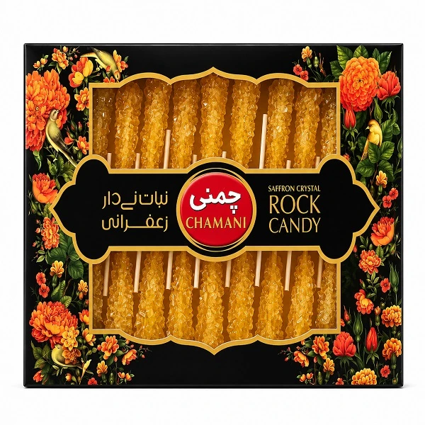نبات نی دار زعفرانی چمنی بسته 22 عددی