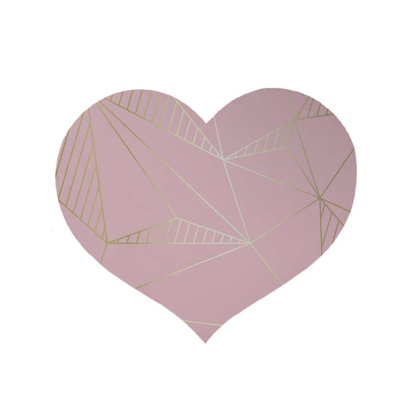 پادری مدل قلب طرح مدرن کد 8581 سایز 90 × 90 سانتی متر