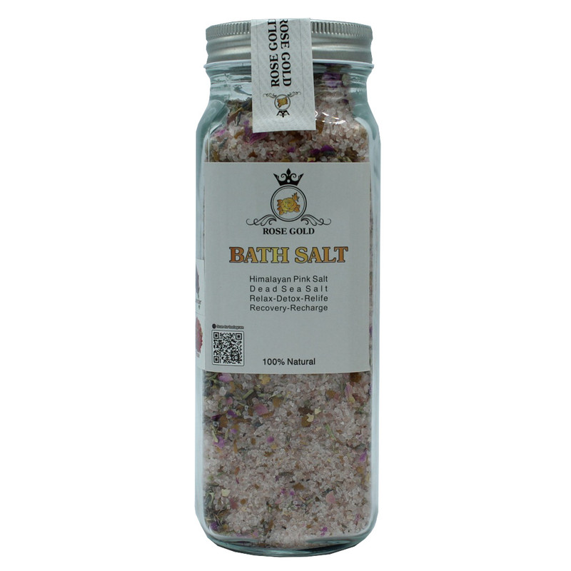 نمک حمام رز گلد مدل ROSE & LAVENDER وزن 1000 گرم نمک حمام رز گلد مدل ROSE & LAVENDER وزن 1000 گرم