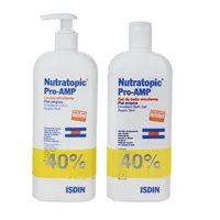 پک لوسیون و ژل حمام ایزدین مدل Nutratopic