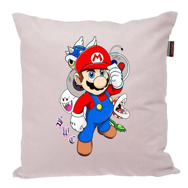 کوسن کودک ناریکو مدل کارتون برادران سوپرماریو کد 02021