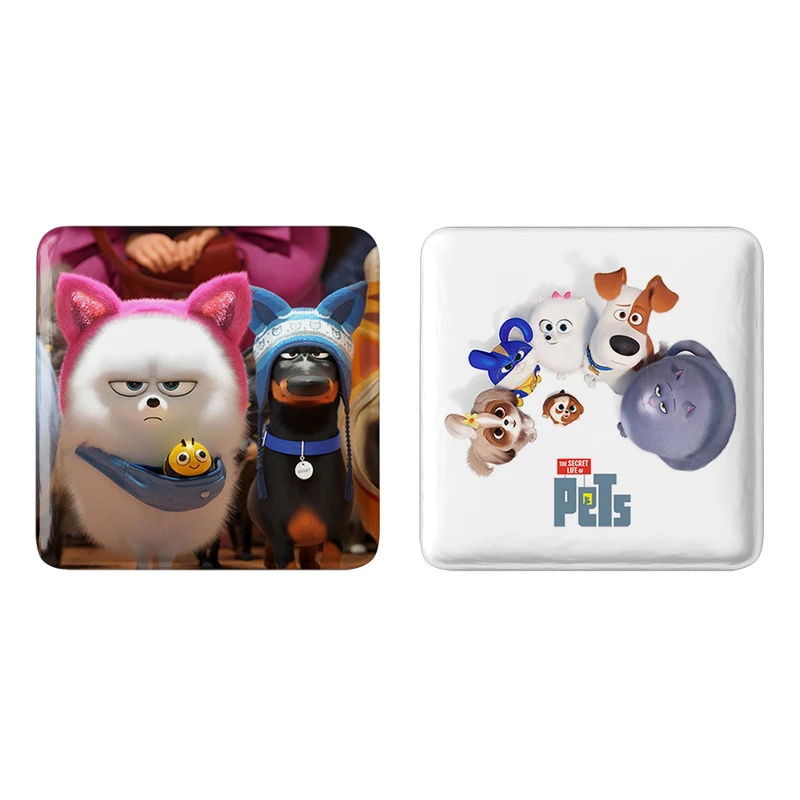 مگنت خندالو طرح زندگی پنهان حیوانات خانگی کد 1067610680 مجموعه 2 عددی