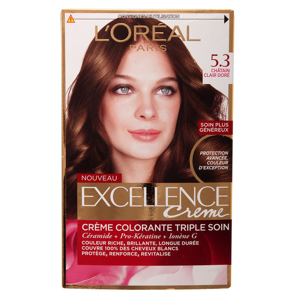 کیت رنگ مو لورآل شماره Excellence 5.3