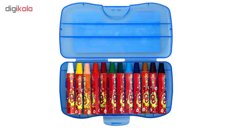 پاستل 12 رنگ سی بی اس کد JM668-12
