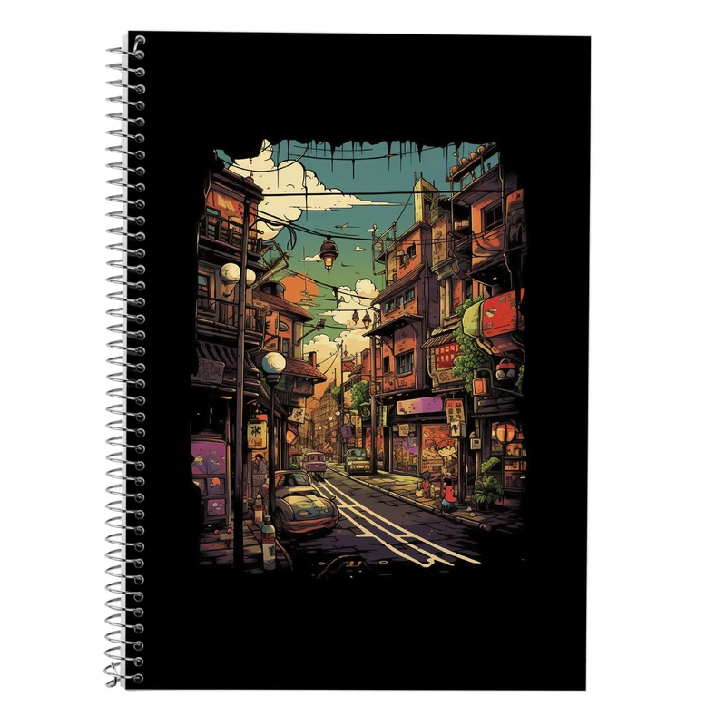 دفتر لغت 50 برگ مدوپد طرح Ghibli کد DF2387