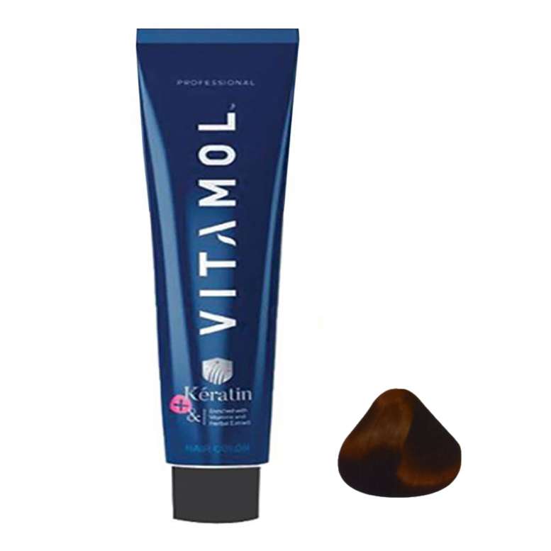 رنگ مو ویتامول سری natural شماره 3 حجم 120 میلی لیتر رنگ قهوه ای تیره رنگ مو ویتامول سری natural شماره 3 حجم 120 میلی لیتر رنگ قهوه ای تیره