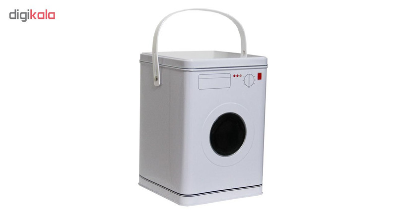 ظرف نگهداری پودر رختشویی مدل ماشین لباسشویی سایز متوسط