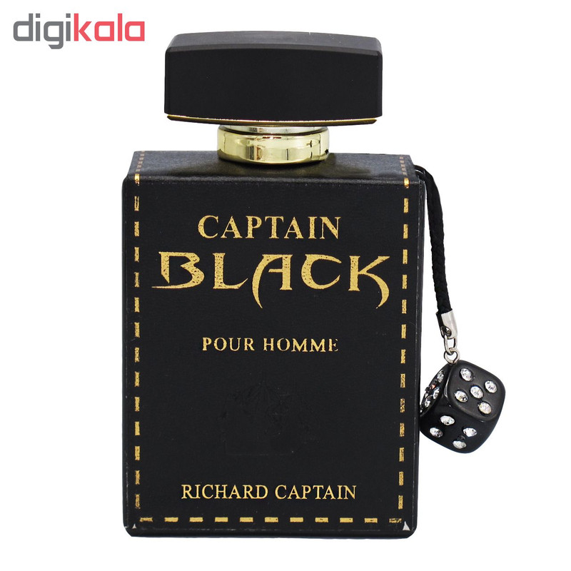 ادو پرفیوم مردانه کاپتان بلک ورد مدل Richard Captain حجم 100 میلی لیتر