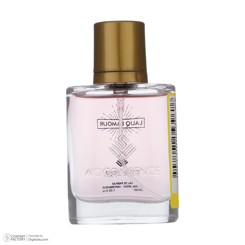 عطر جیبی زنانه وودی سنس مدل LALIQ LAMOUR حجم 30 میلی‌لیتر