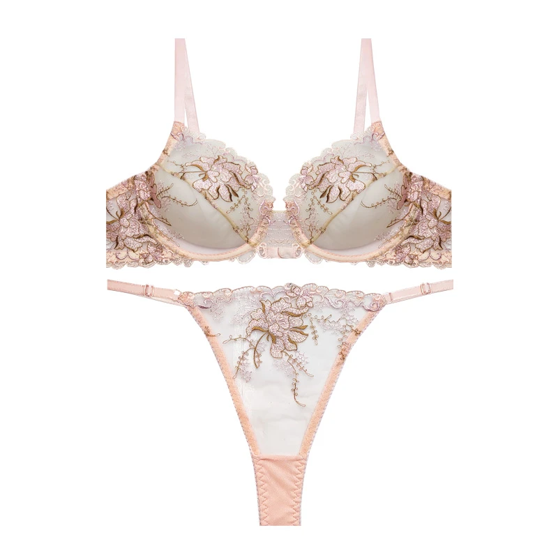 ست شورت و سوتین زنانه ژینا مدل آیلین توری کد 16002ji