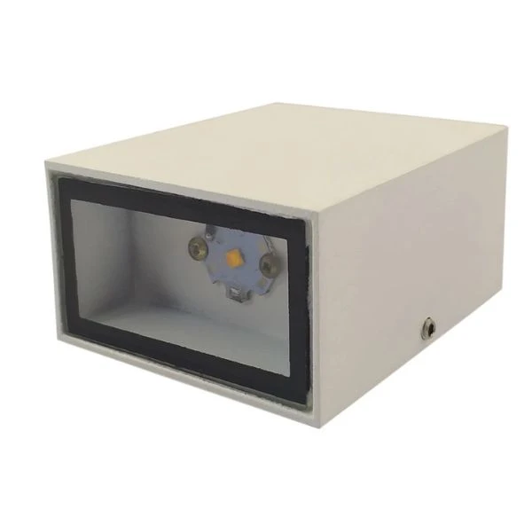 چراغ دکوراتیو زمرد نور مدل دوطرفه مستطیل کد 123.2