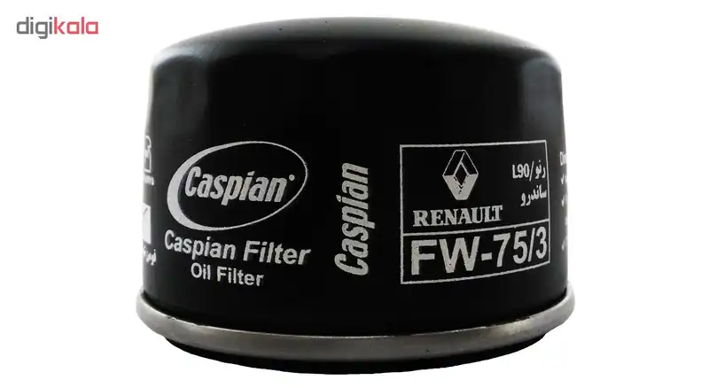 فیلتر روغن خودروی کاسپین مدل FW-75/3 مناسب برای رنو L90