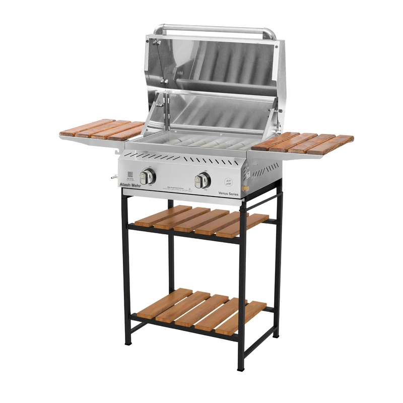 عکس شماره 2 : باربیکیو آتش-مهر مدل گازی آترا پلاس 55