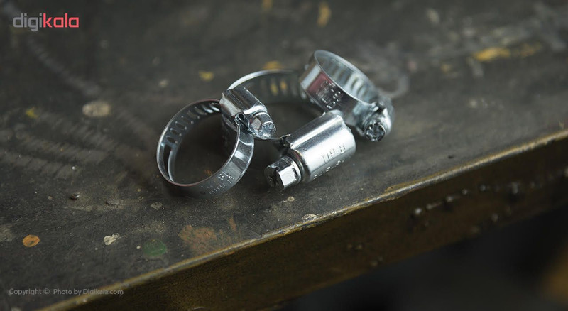 بست فلزی پارسان مدل P034 سایز 13-19 میلیمتر بسته 10 عددی