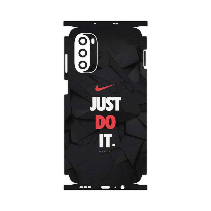 برچسب پوششی ماهوت مدل NIKE_Logo-FullSkin مناسب برای گوشی موبایل موتورولا Moto G52