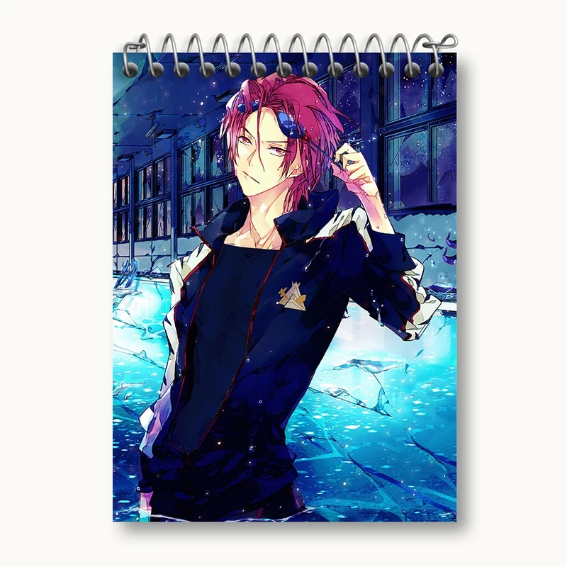 دفتر یادداشت 50 برگ خندالو مدل رین انیمه فری تیل Fairy Tail کد 15621