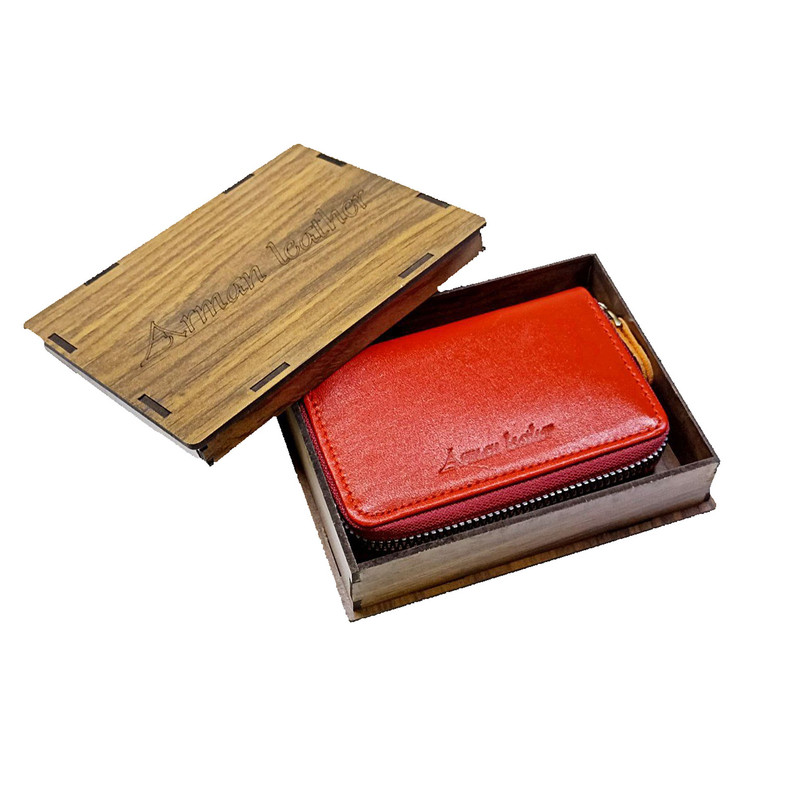 جاکارتی آرمان چرم مدل دور زیپ کد 512