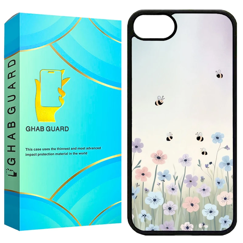 کاور قاب گارد طرح گل مدل G16E مناسب برای گوشی موبایل اپل iPhone 16e