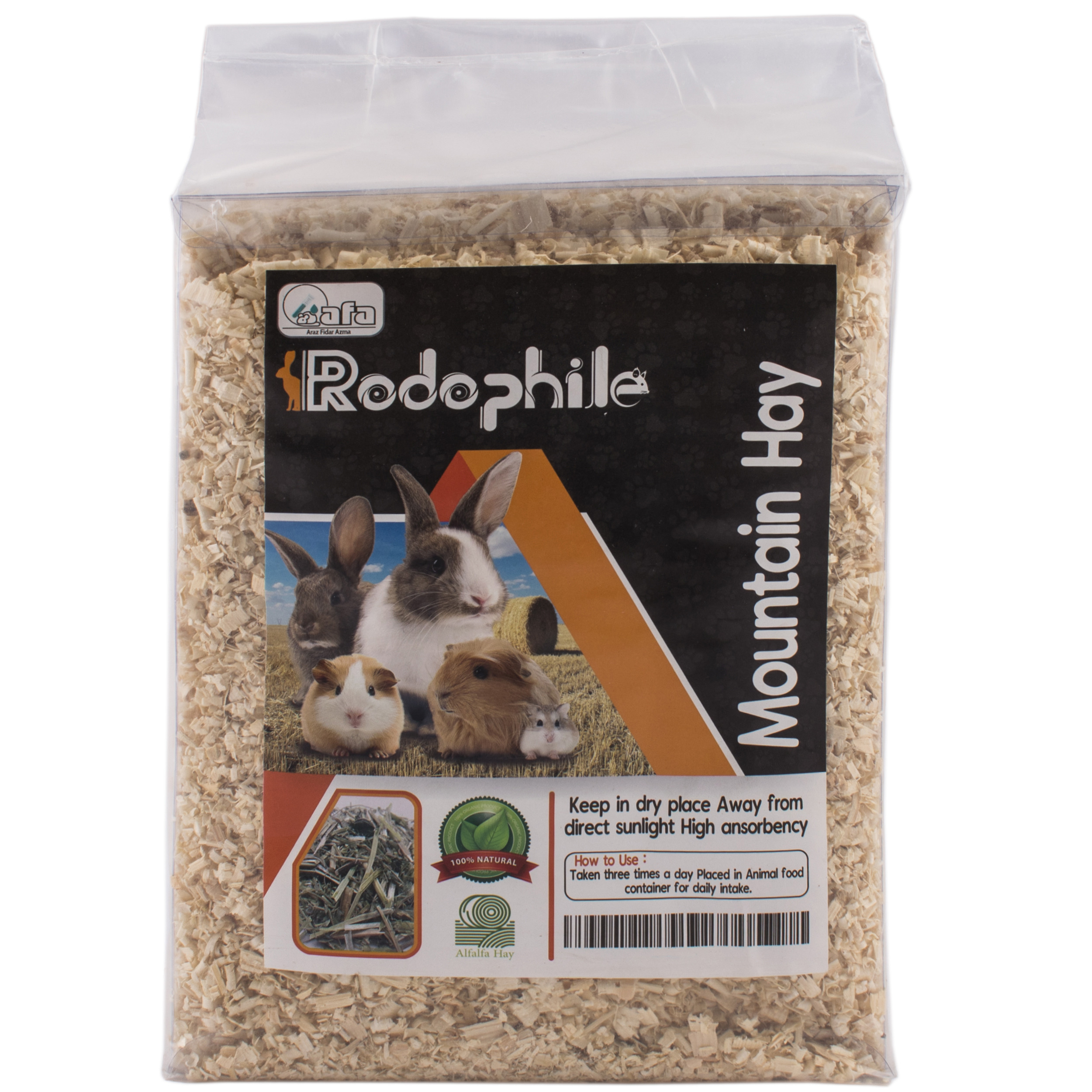 پوشال حیوانات جونده رودوفیل مدل MOUNTAIN وزن 700 گرمی