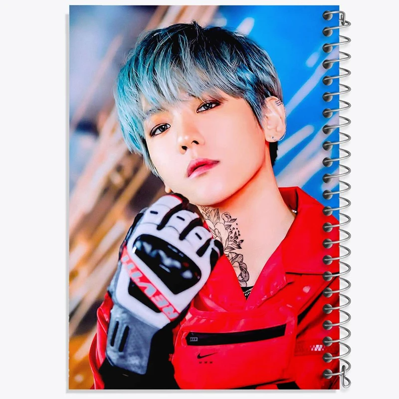 دفتر نقاشی 50 برگ خندالو مدل بکهیون گروه اکسو EXO کد 13613